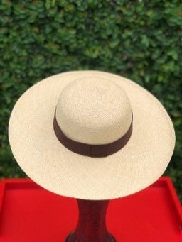 Pamela classic style toquilla straw hat